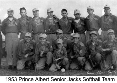 1953 Prince Albert Senior Jacks – Team