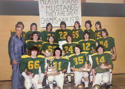 1975-1978 Meath Park Mustangs – Team